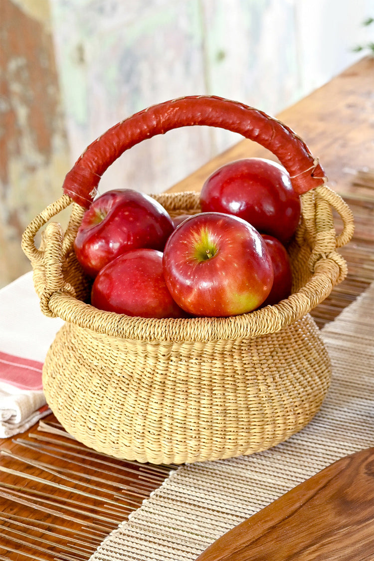 Bolga shopper basket