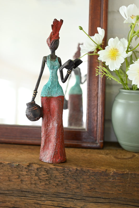 Bronze Sculpture from Burkina Faso | Mother's Day Gift Idea