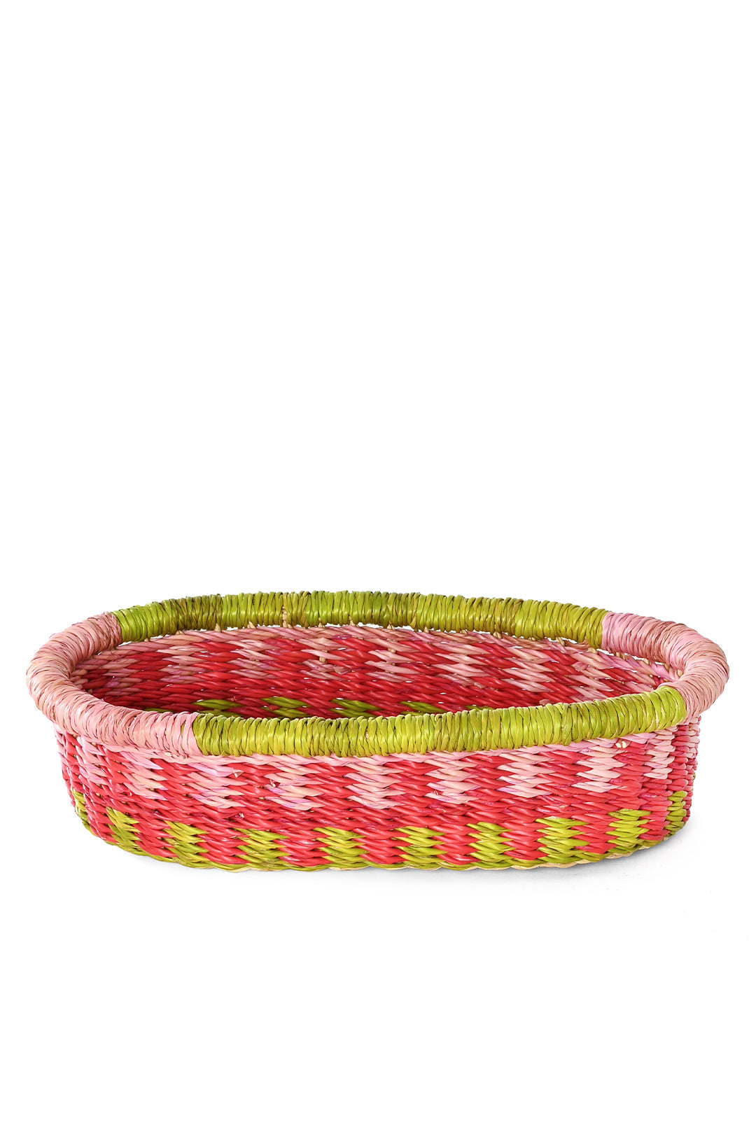 Assorted Pink, Red, & Green Bread Baskets