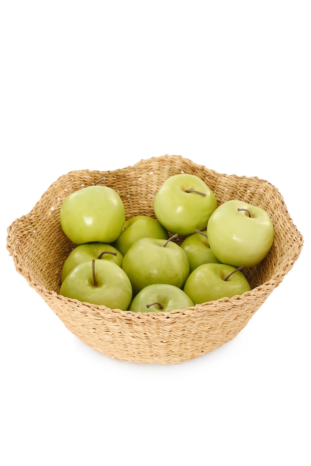 Natural Bolga Crown Fruit Basket