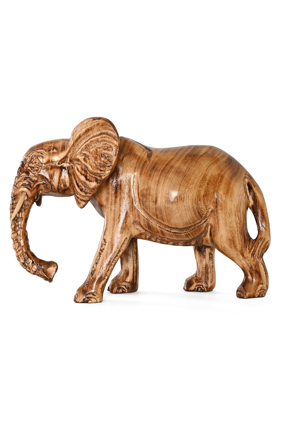 Burnt Jacaranda Elephant Sculpture
