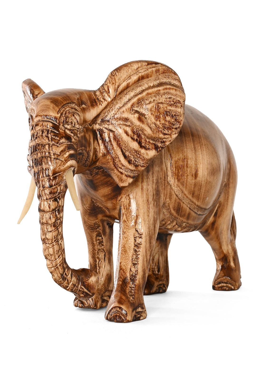 Burnt Jacaranda Elephant Sculpture