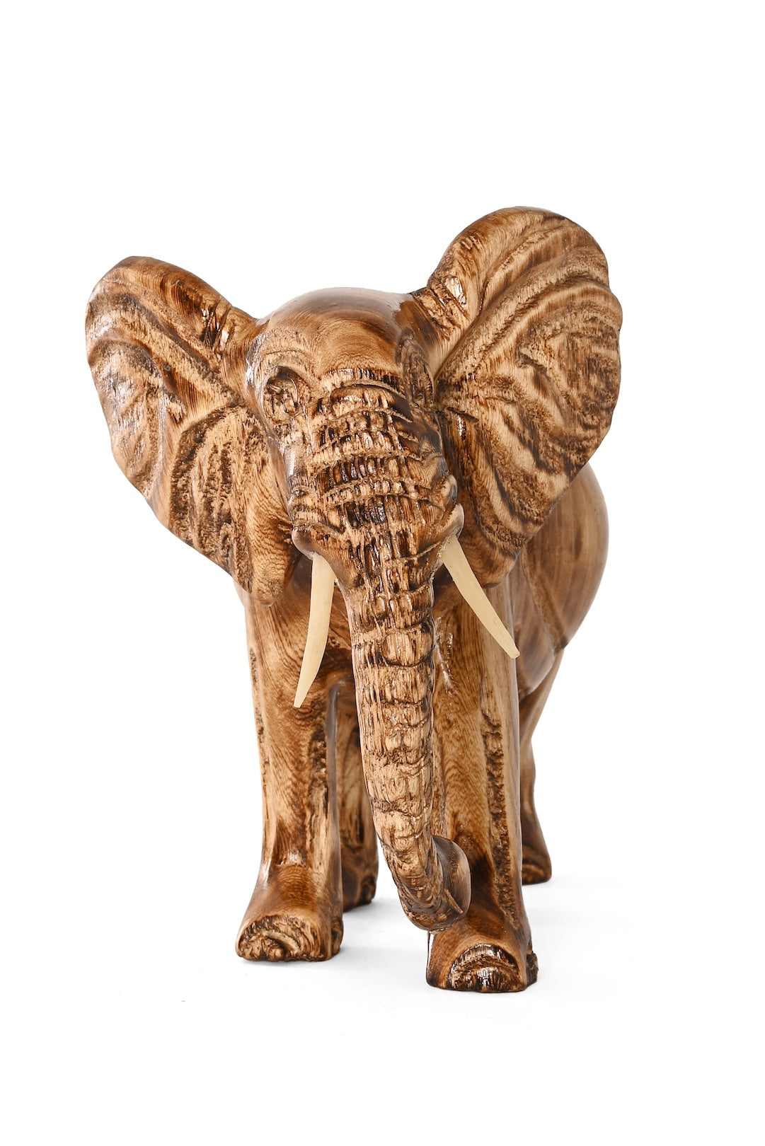 Burnt Jacaranda Elephant Sculpture