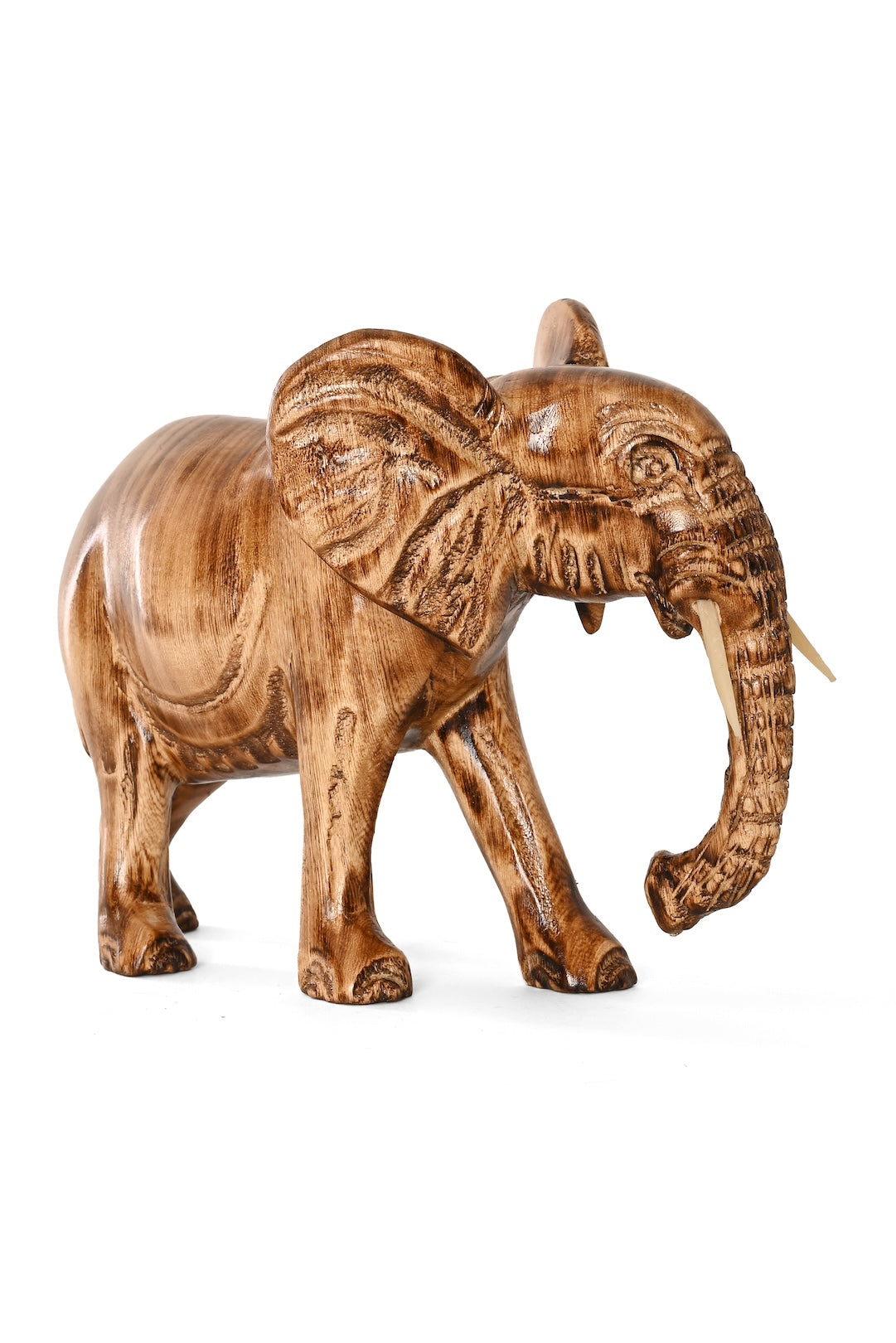 Burnt Jacaranda Elephant Sculpture