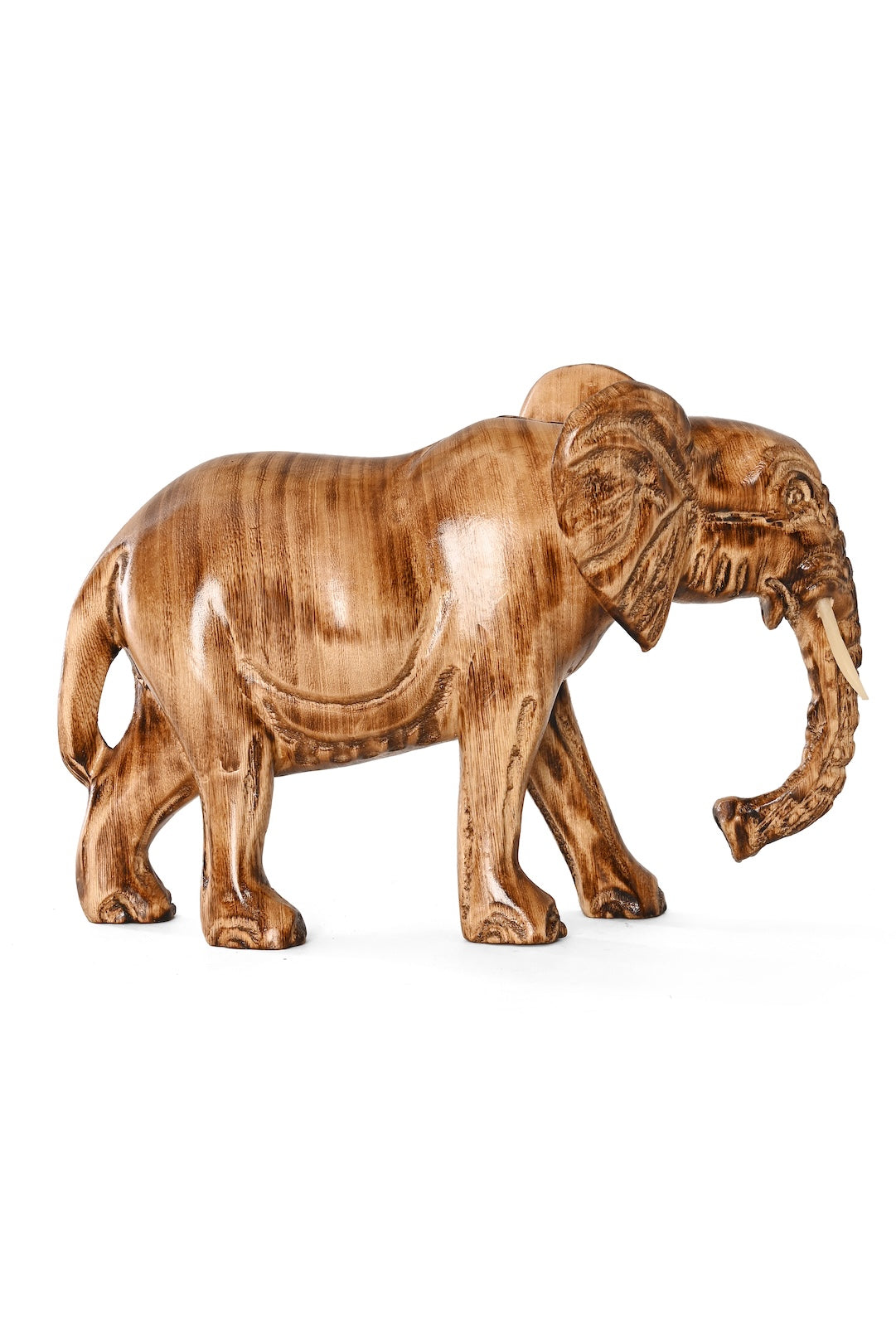 Burnt Jacaranda Elephant Sculpture