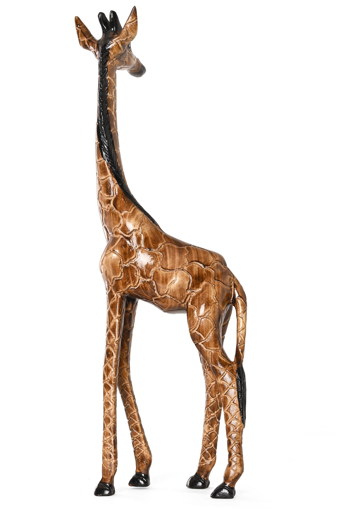 Large Jacaranda Giraffe Sculpture