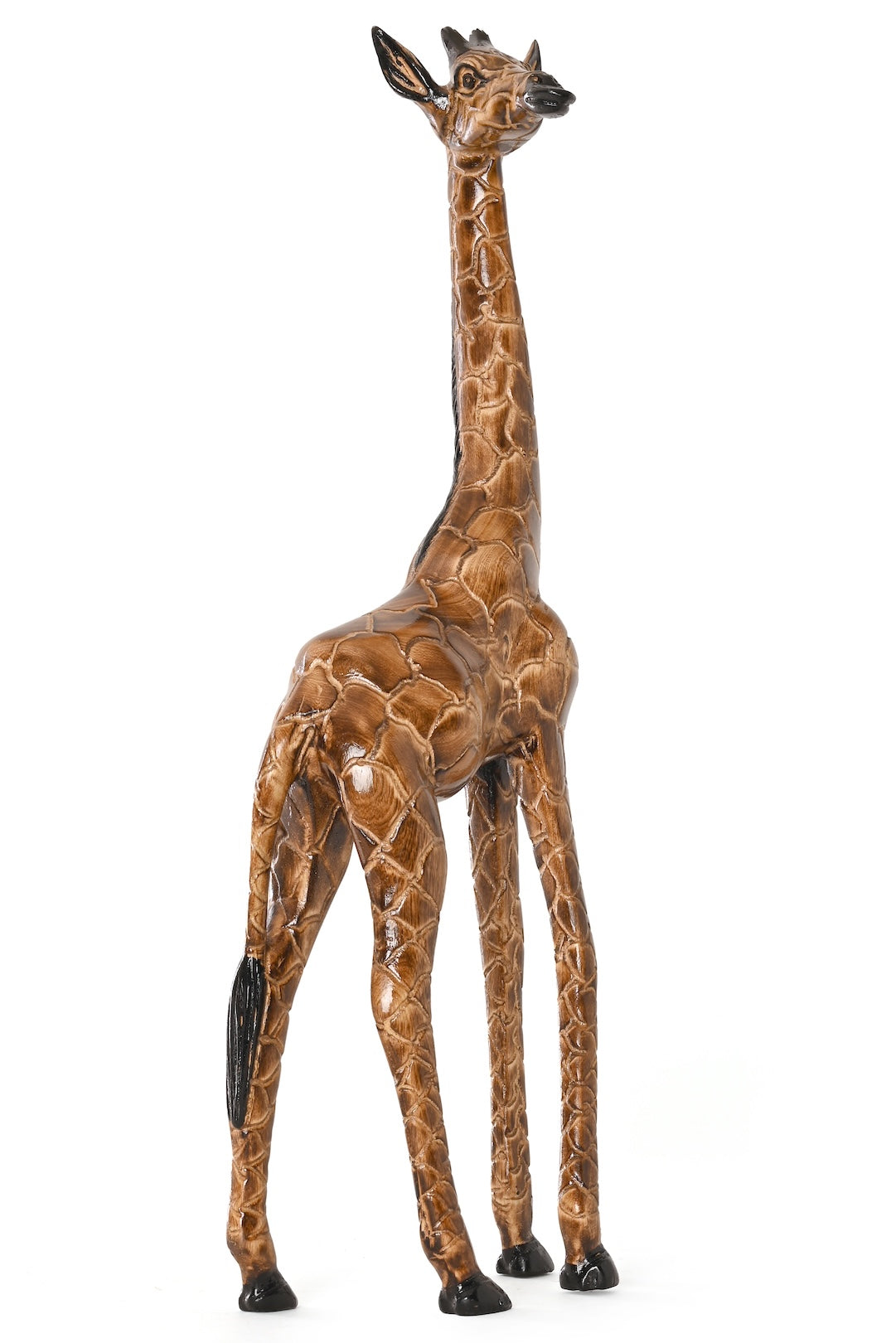 Large Jacaranda Giraffe Sculpture