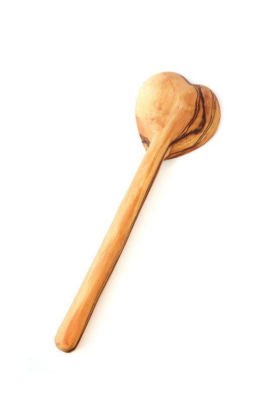 Kenyan Olive Wood Loving Spoonful Wooden Spoon