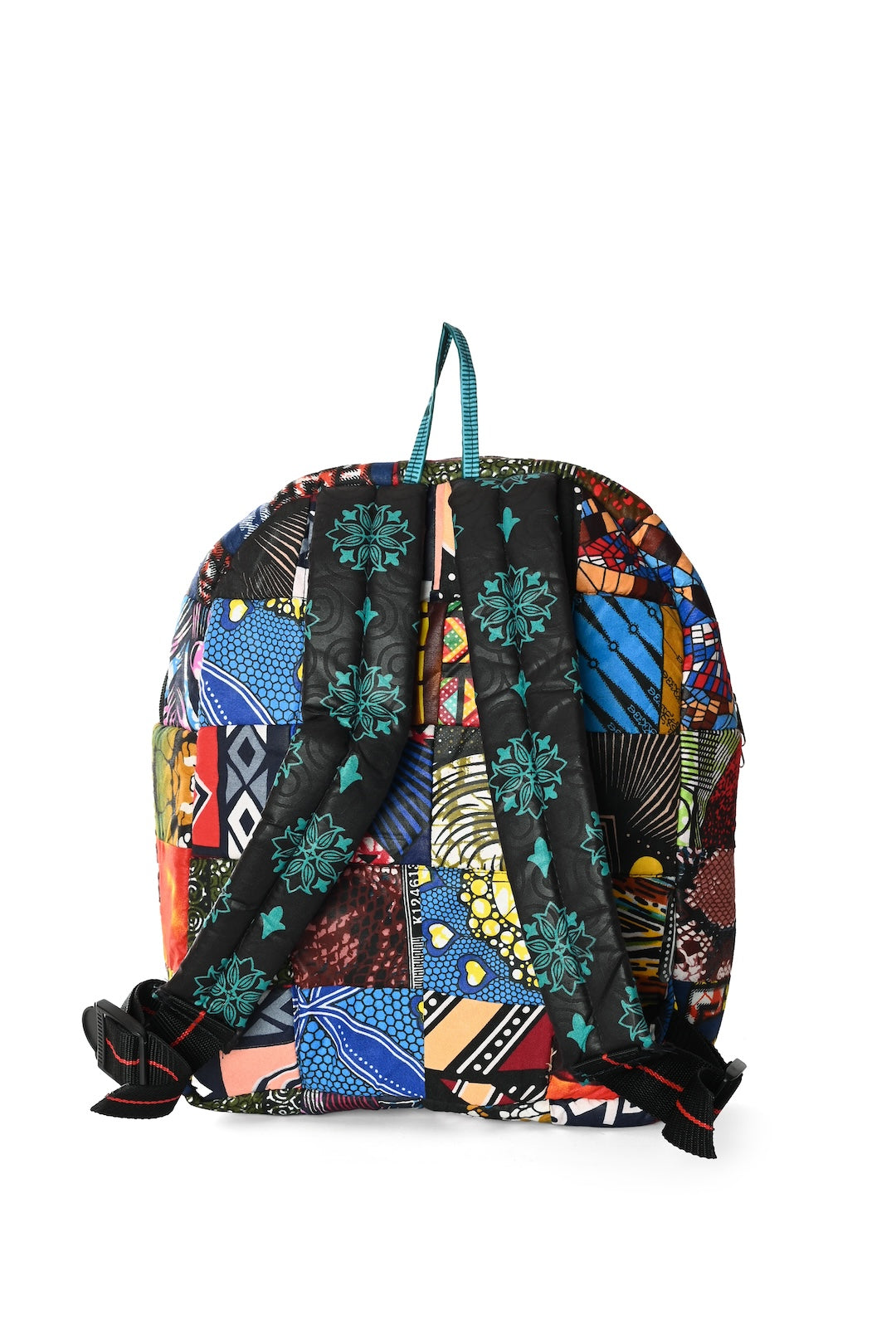 Wax Cloth Patchwork Backpack - Small
