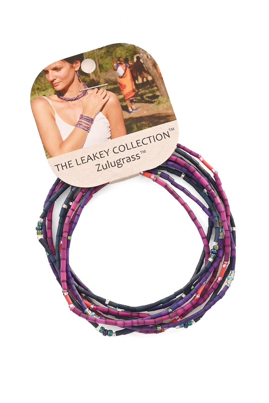 The Leakey Collection Set of 3 Zulugrass Single Strands - Dragonfly