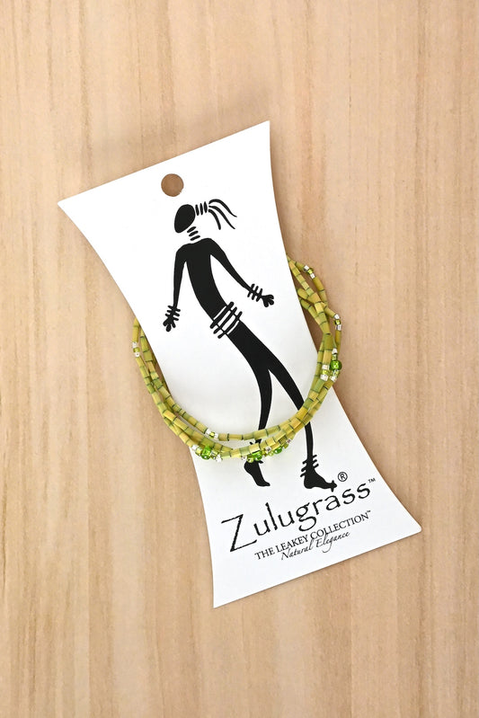 The Leakey Collection Zulugrass Single Strand - Lime