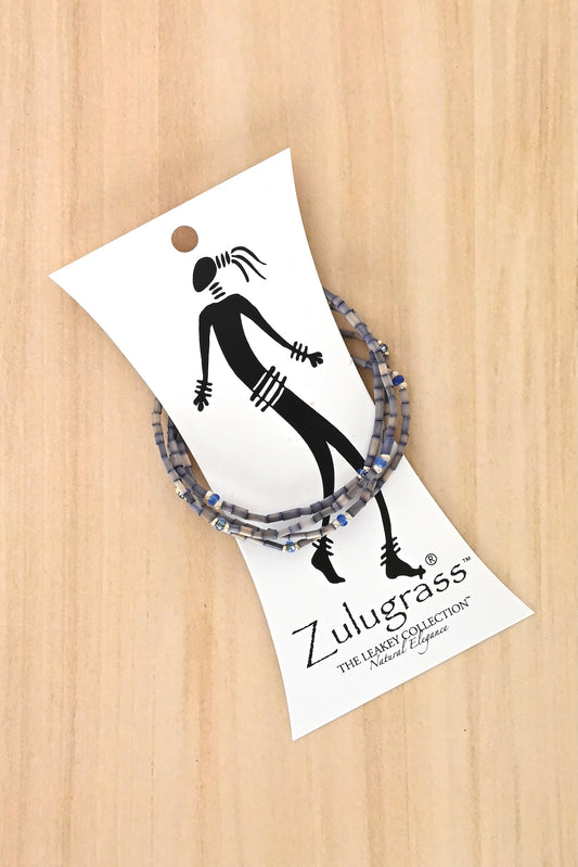 The Leakey Collection Zulugrass Single Strand - Lavender