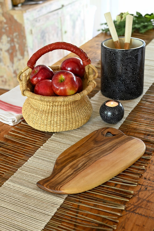 Heart of Hearts Olive Wood Cheese Tray