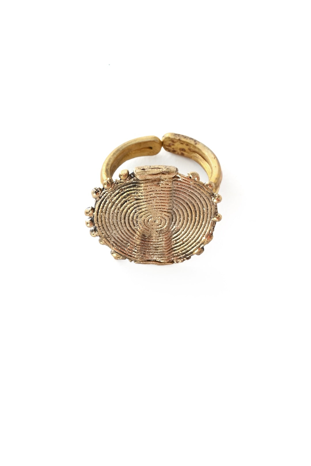 Assorted Malian Cast Brass Sun Ring - Limited Edition