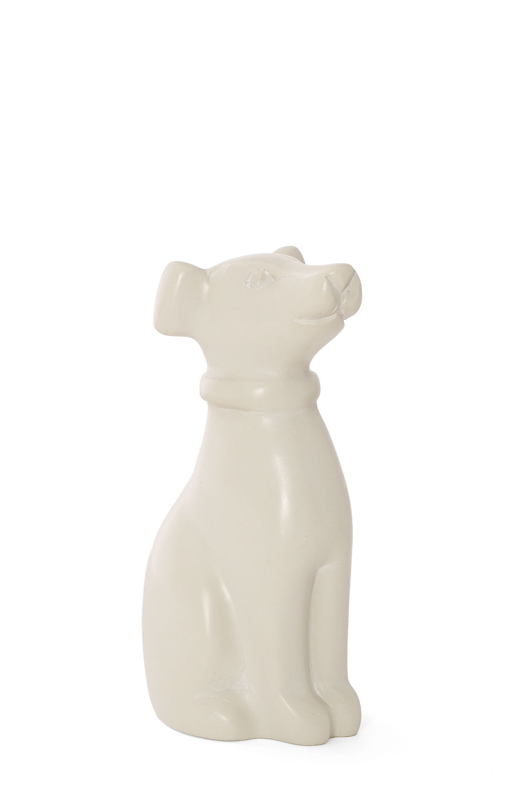 All Natural Soapstone Dog Sculptures