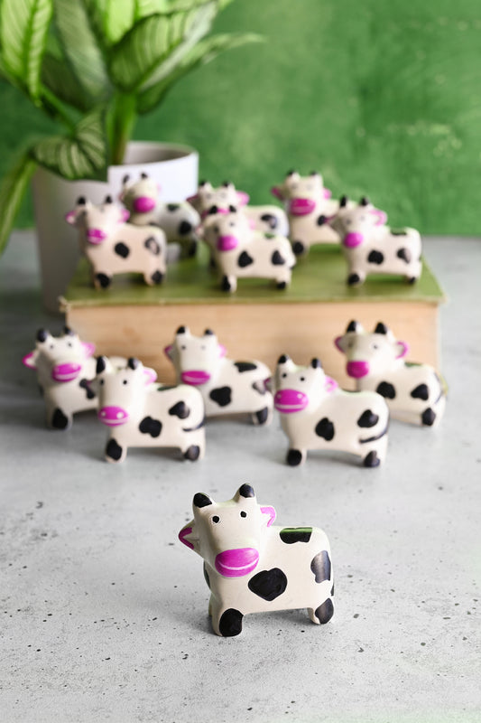 Herd of Mini Soapstone Cows (Dozen)