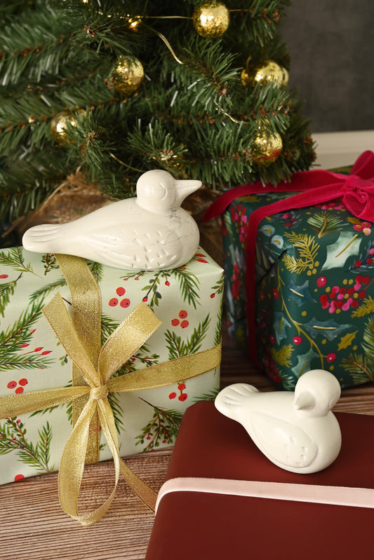 Natural Soapstone Songbird