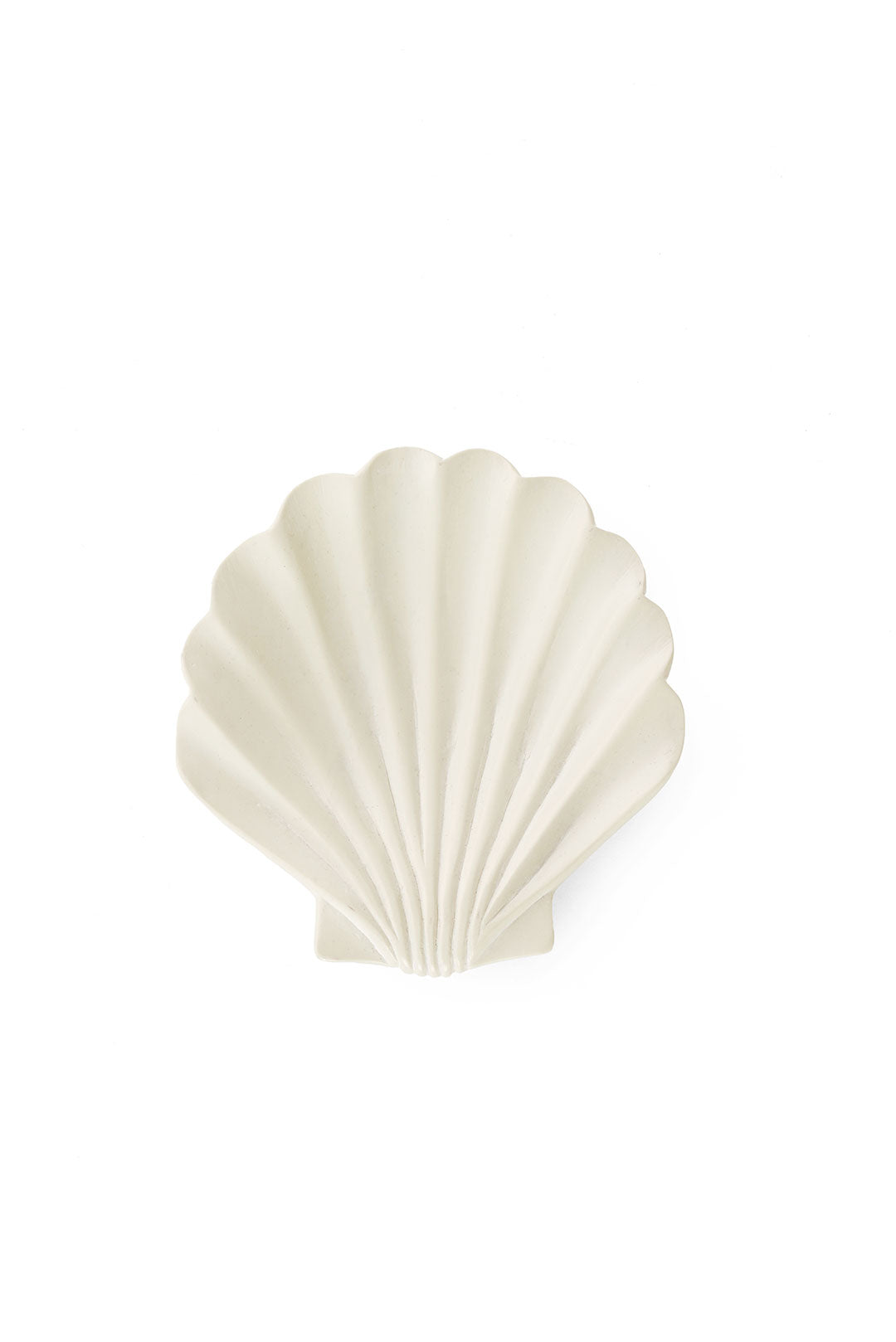 All-Natural Soapstone Scallop Shell Dishs