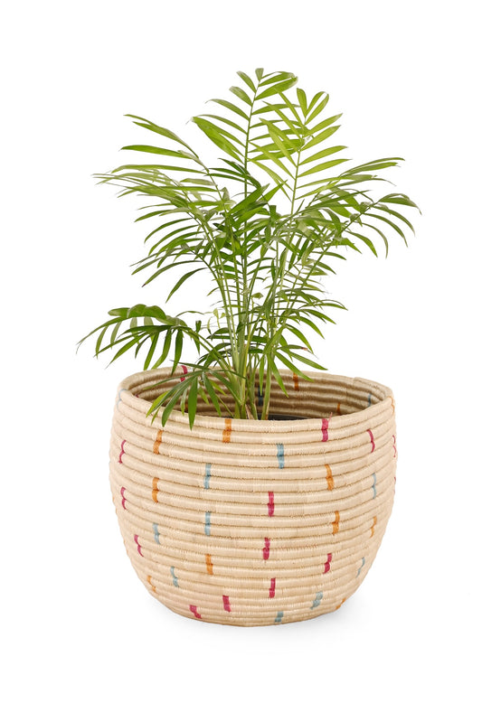 Rwandan Colorful Sprinkles Basket