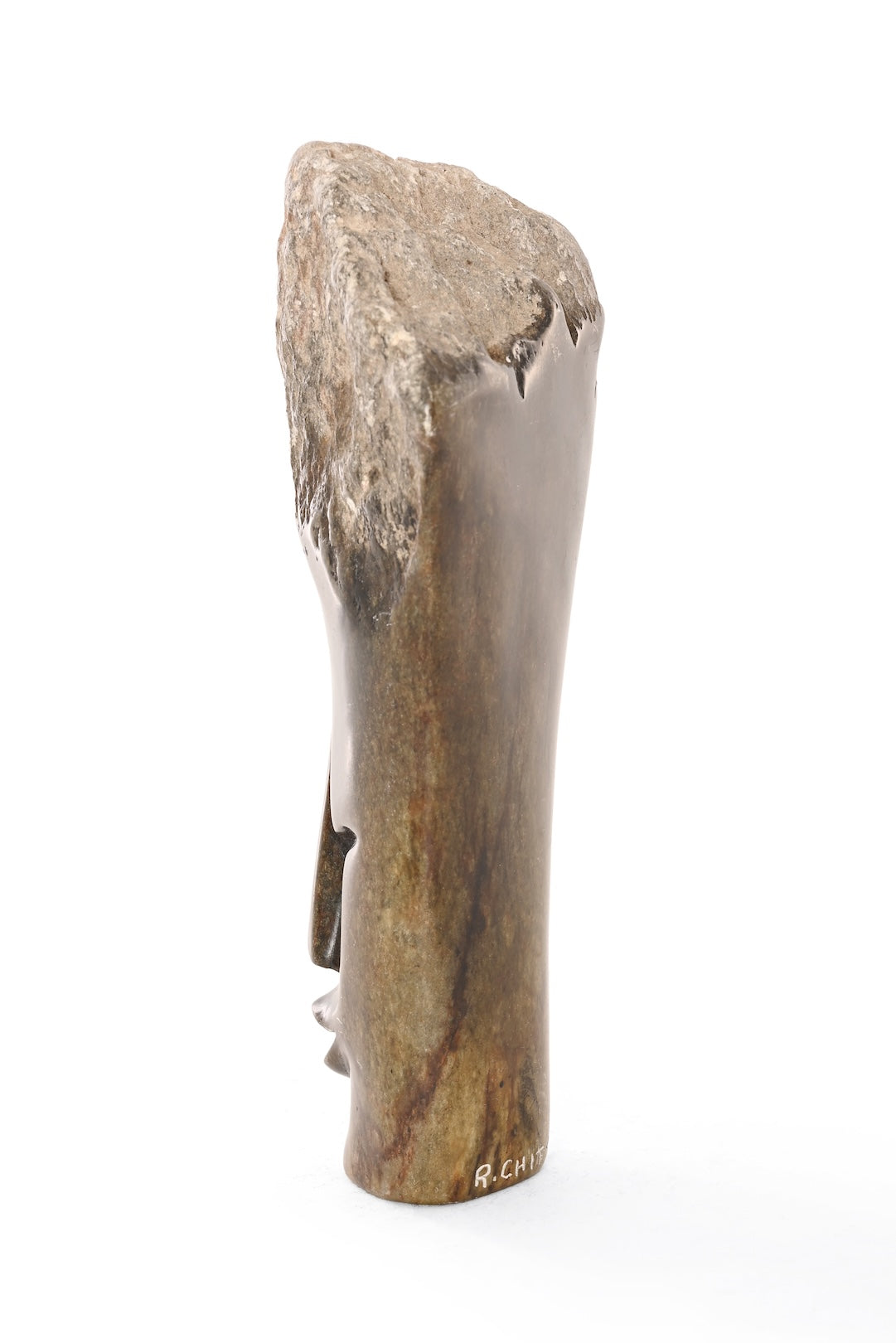 Emerging Face Stone Sculpture - One of a Kind