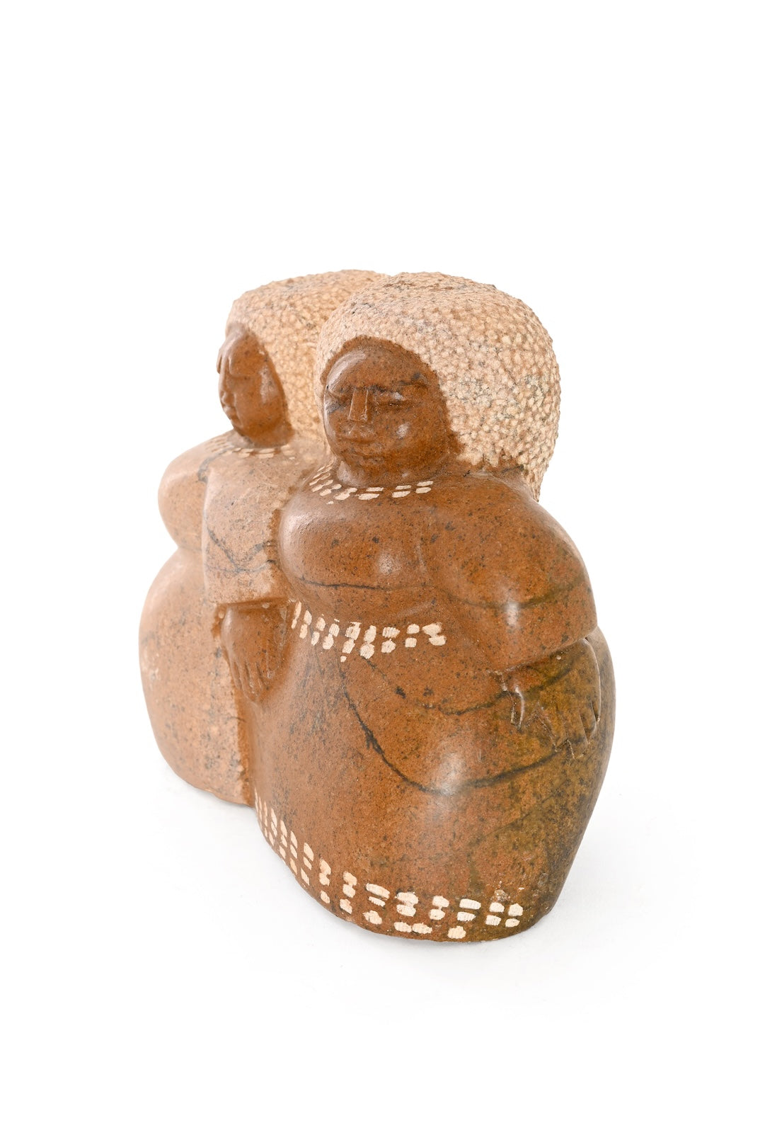 Side by Side Stone Sculpture - One of a Kind