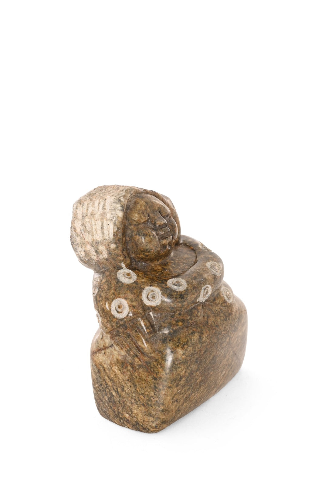 Petite Stone Mama Sculpture - One of a Kind