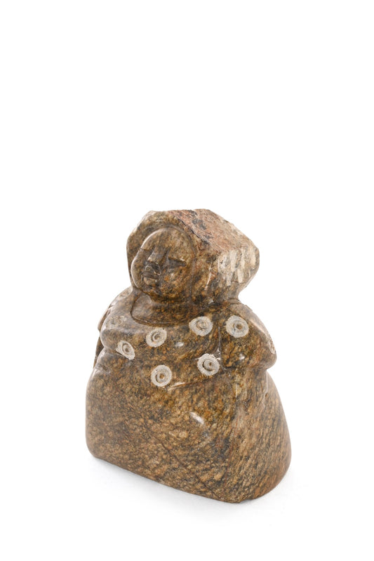 Petite Stone Mama Sculpture - One of a Kind