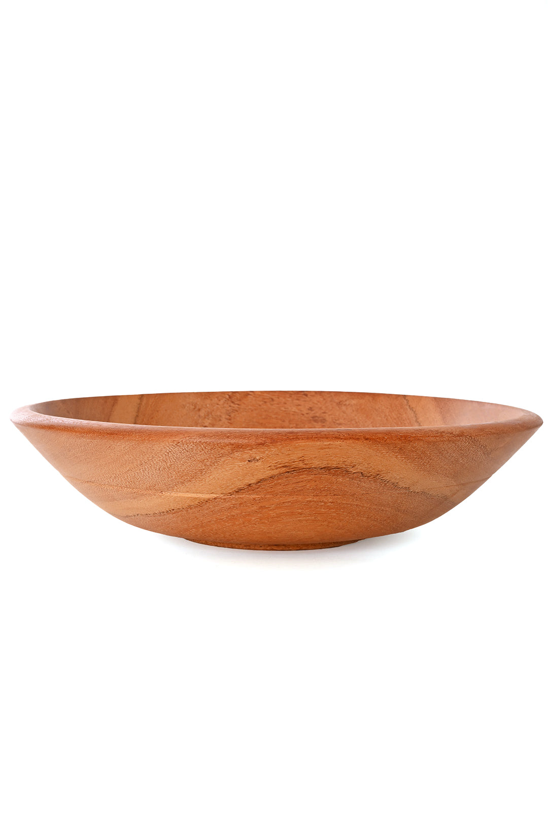 Medium One of a Kind Zimbabwean Mahogany Serving Bowl