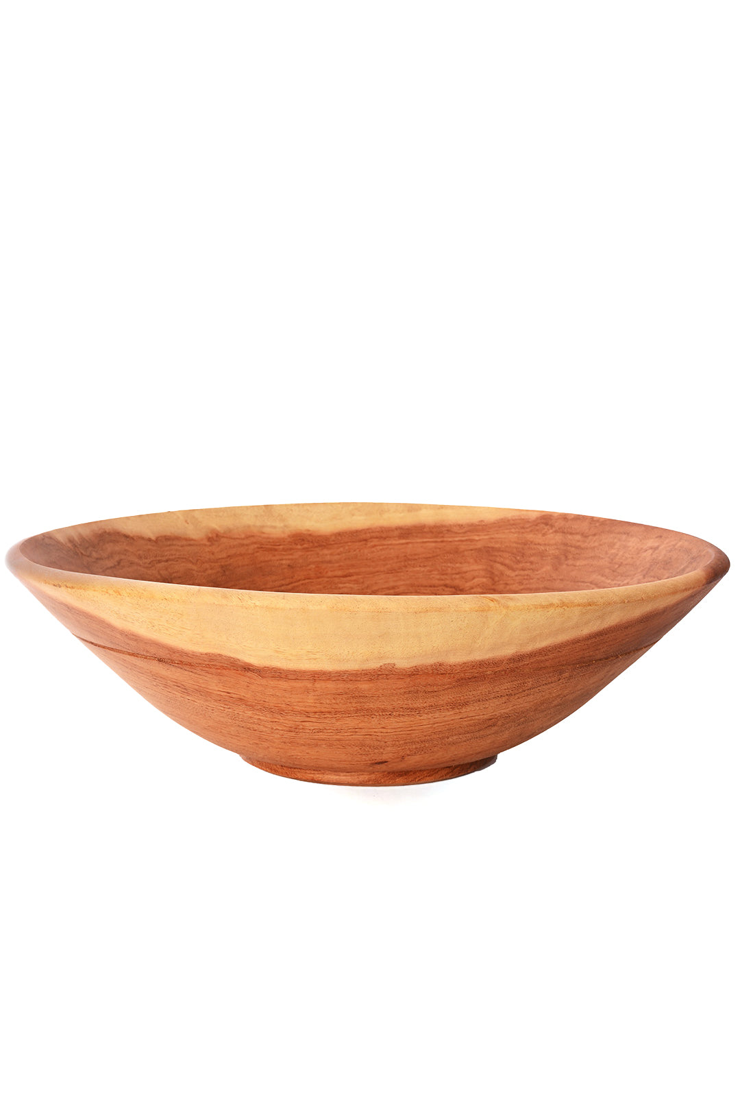 Large One of a Kind Zimbabwean Mahogany Serving Bowl
