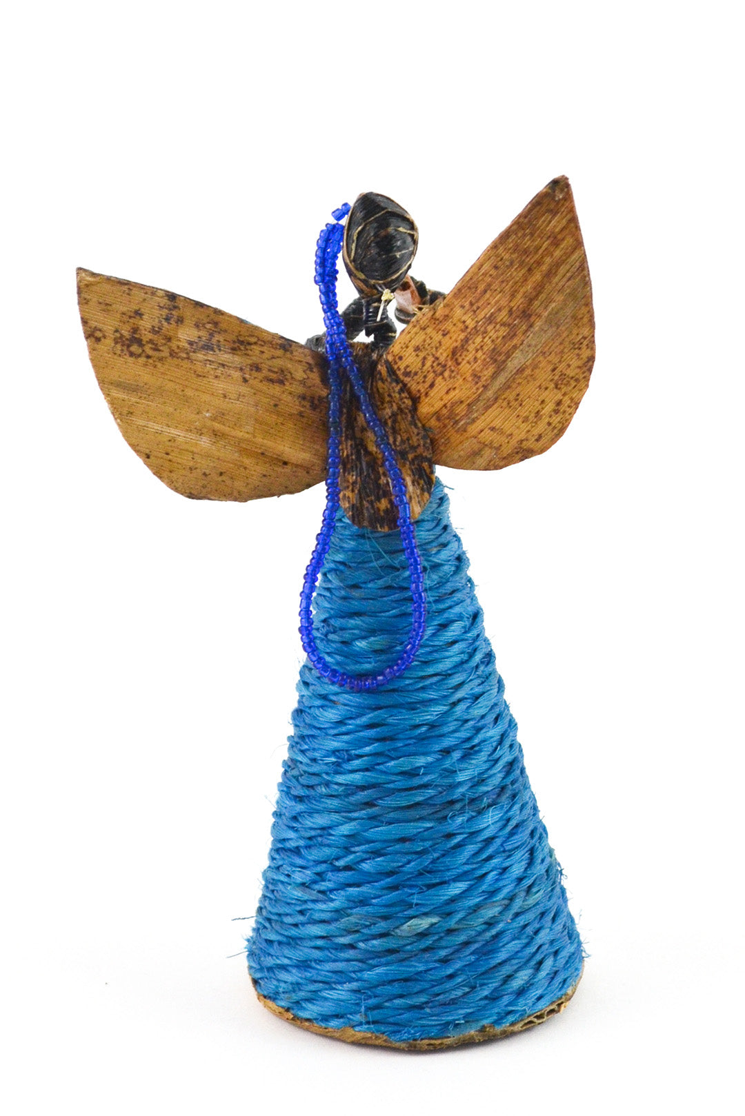Small Blue Banana Fiber Angel