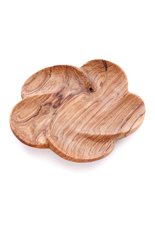 Wild Olive Wood Petite Flower Dish