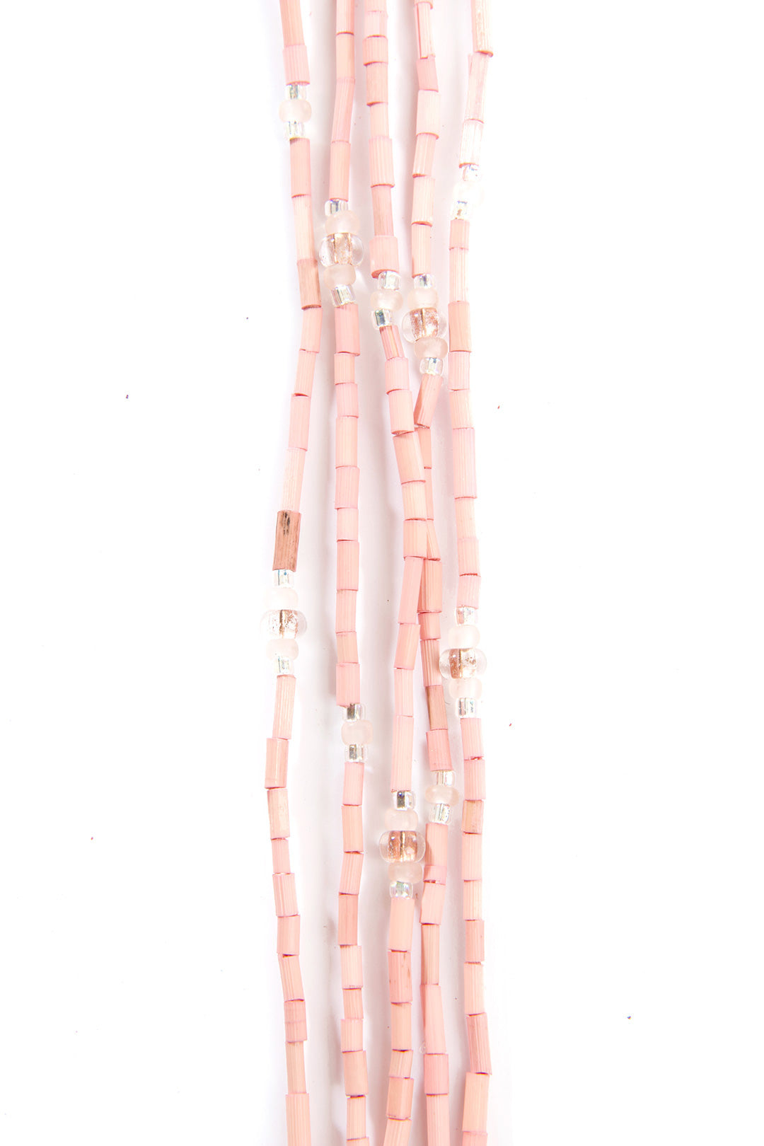 The Leakey Collection Zulugrass Single Strand - Rose Pink