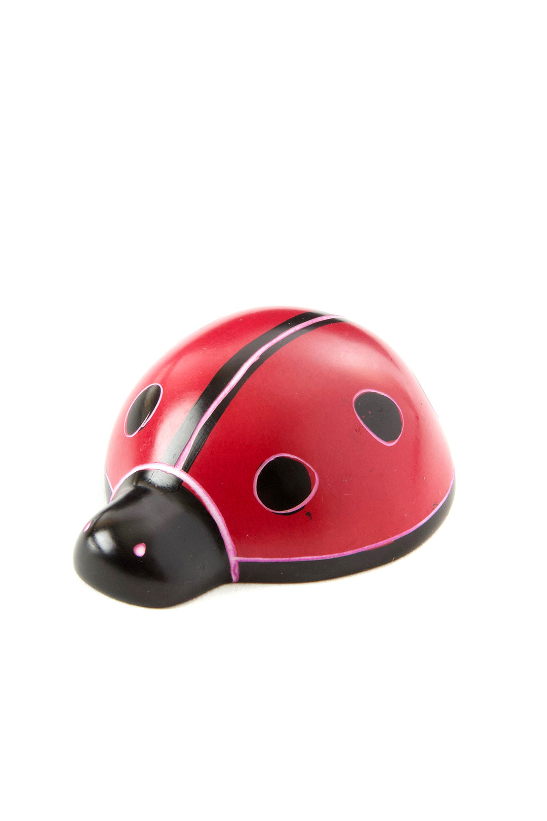 One Dozen Miniature Soapstone Good Luck Ladybugs