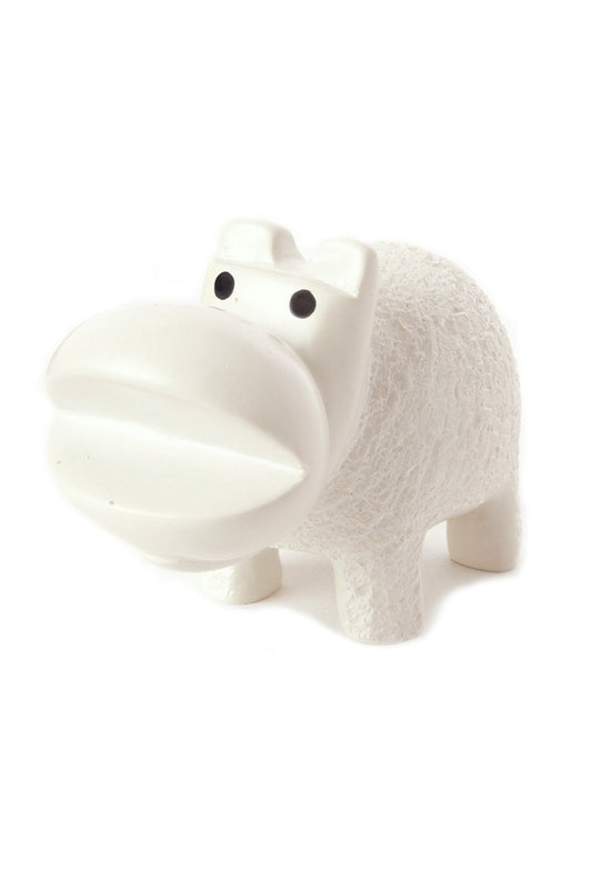 Natural Textured Soapstone Hippo
