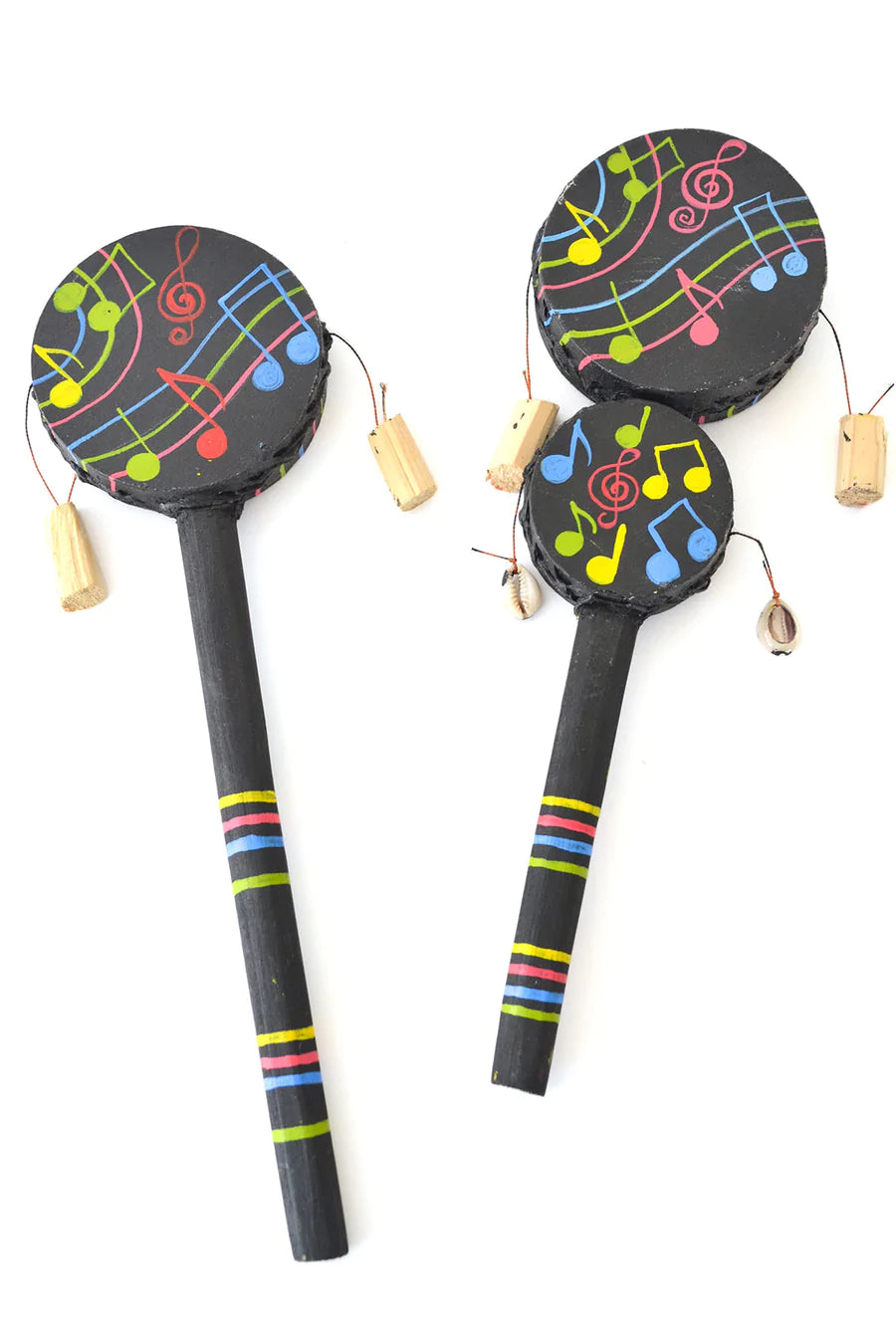 Single Rainbow Music Notes Spin Drum