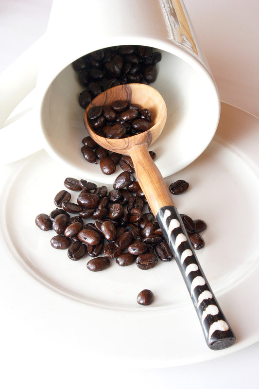Coffee Stirring Spoons with Assorted Batik Bone Handles Default Title