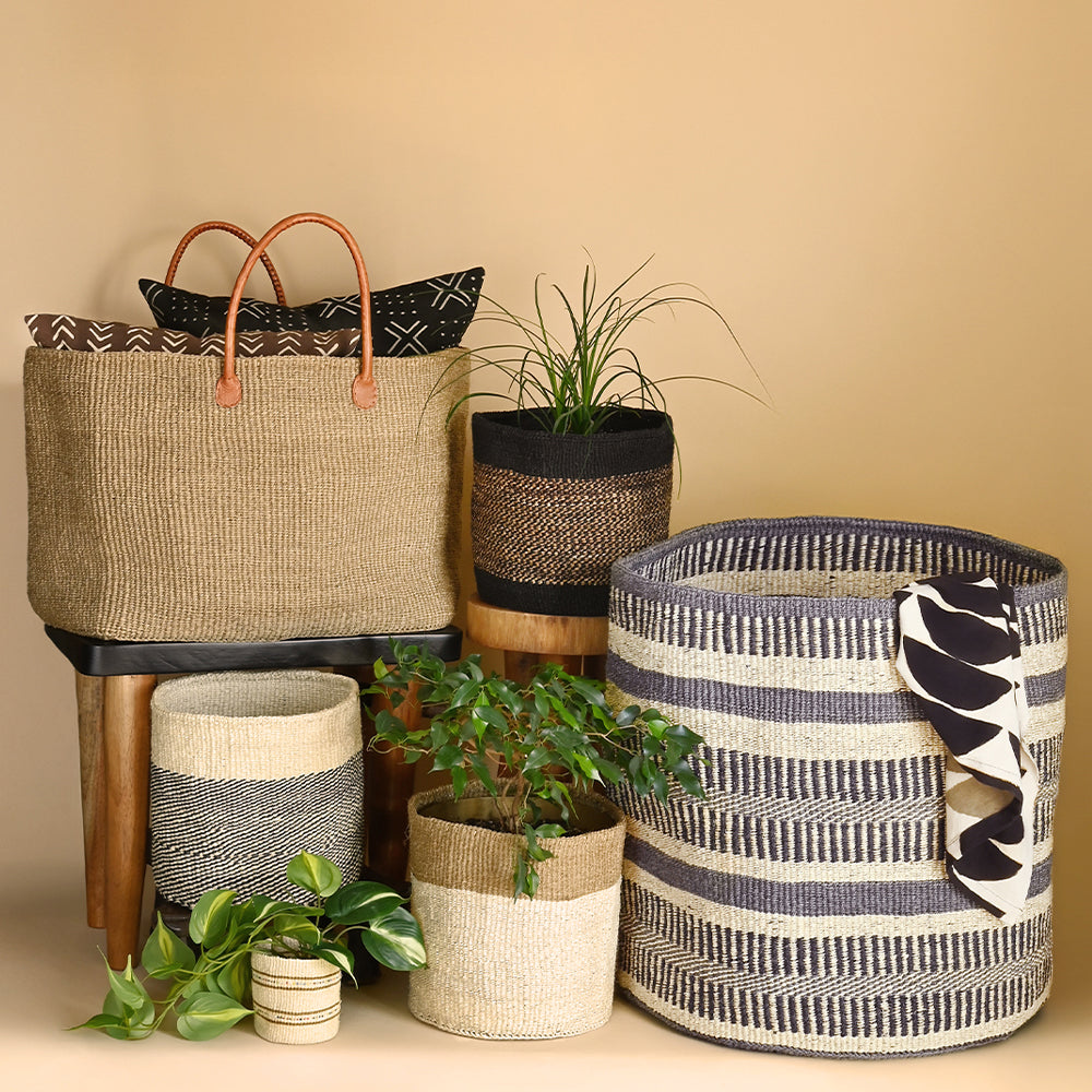 Sisal Baskets & Purses