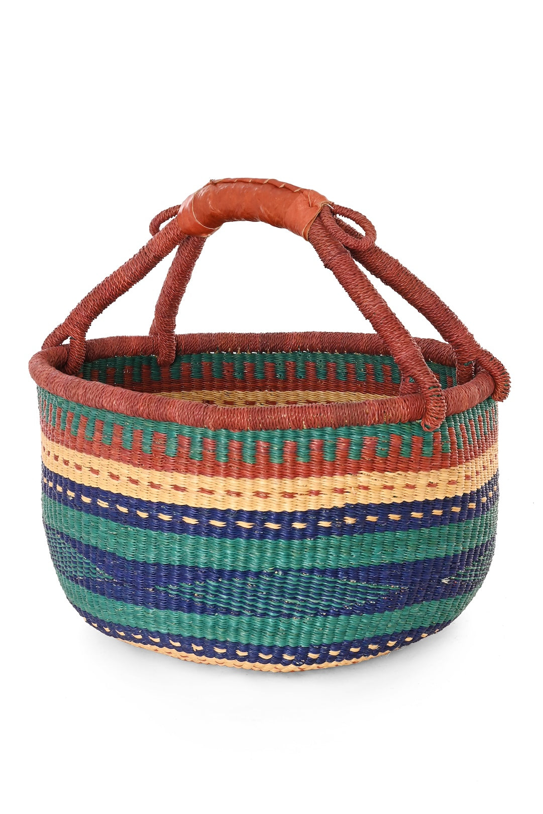 Shoreline Handwoven Bolga Basket - Limited Edition