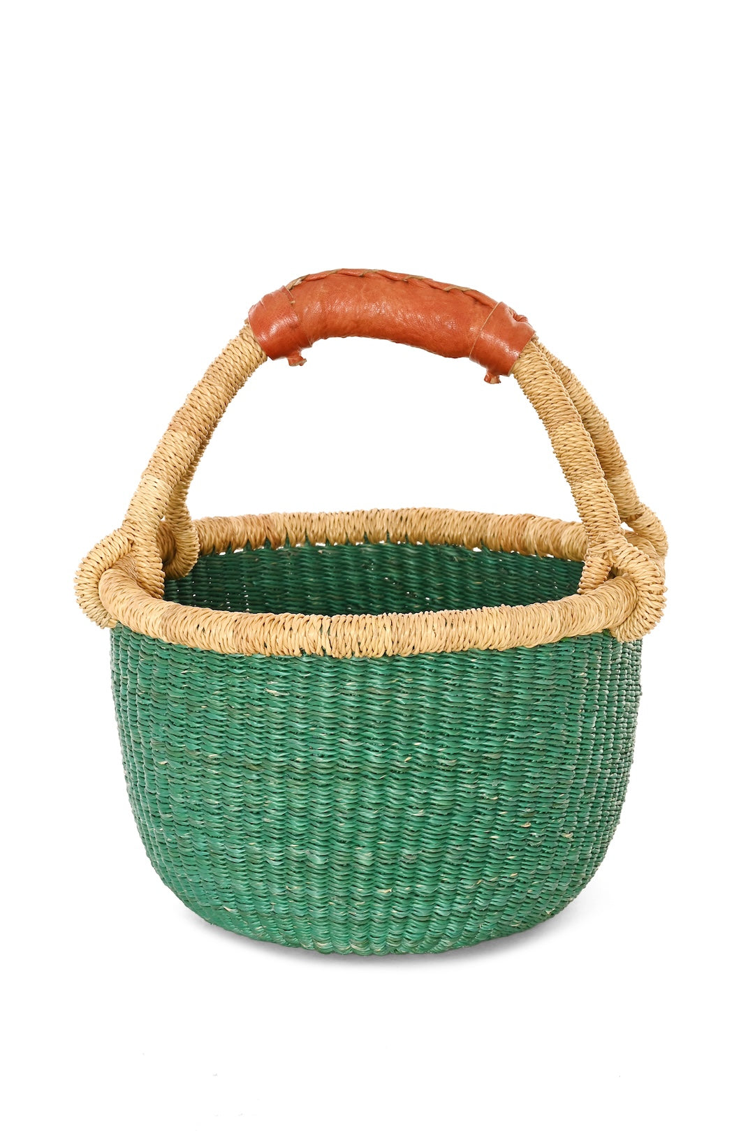 Evergreen Baby Bolga Basket - One of a Kind