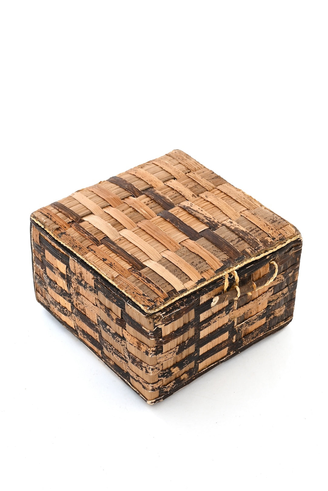 Banana Fiber Maasai Manyatta Nativity Sculpture with Box