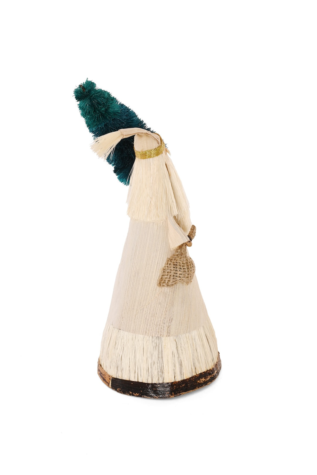 Natural Father Christmas with Sack and Tree