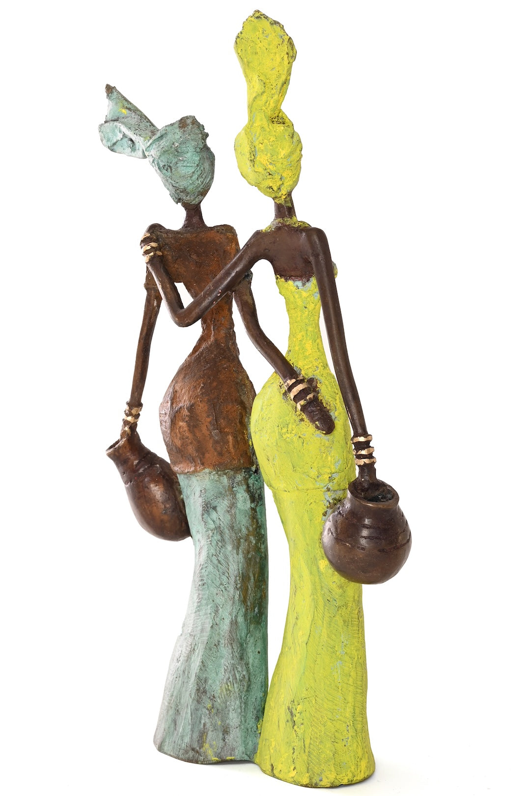 By Your Side Lost Wax Bronze Sculpture