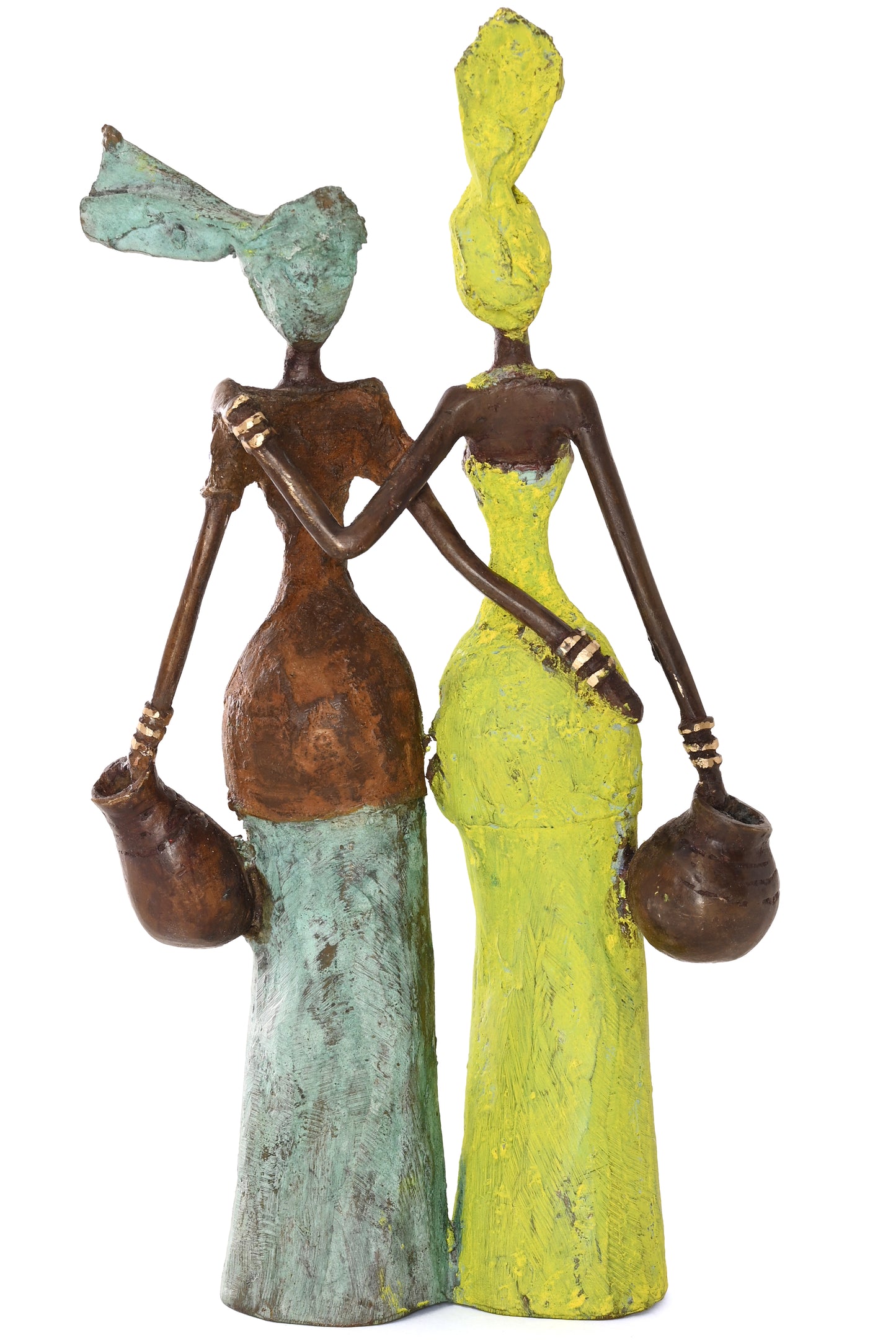 By Your Side Lost Wax Bronze Sculpture