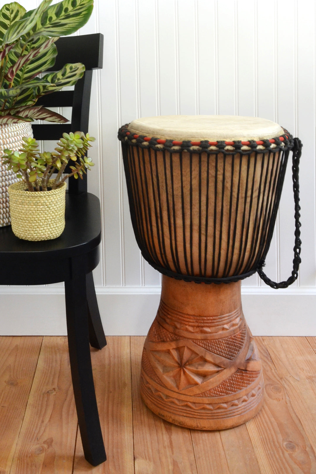 Extra Large Ghanaian Djembe Drum