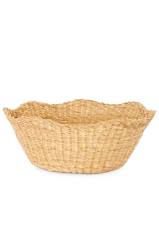 Natural Bolga Crown Fruit Basket