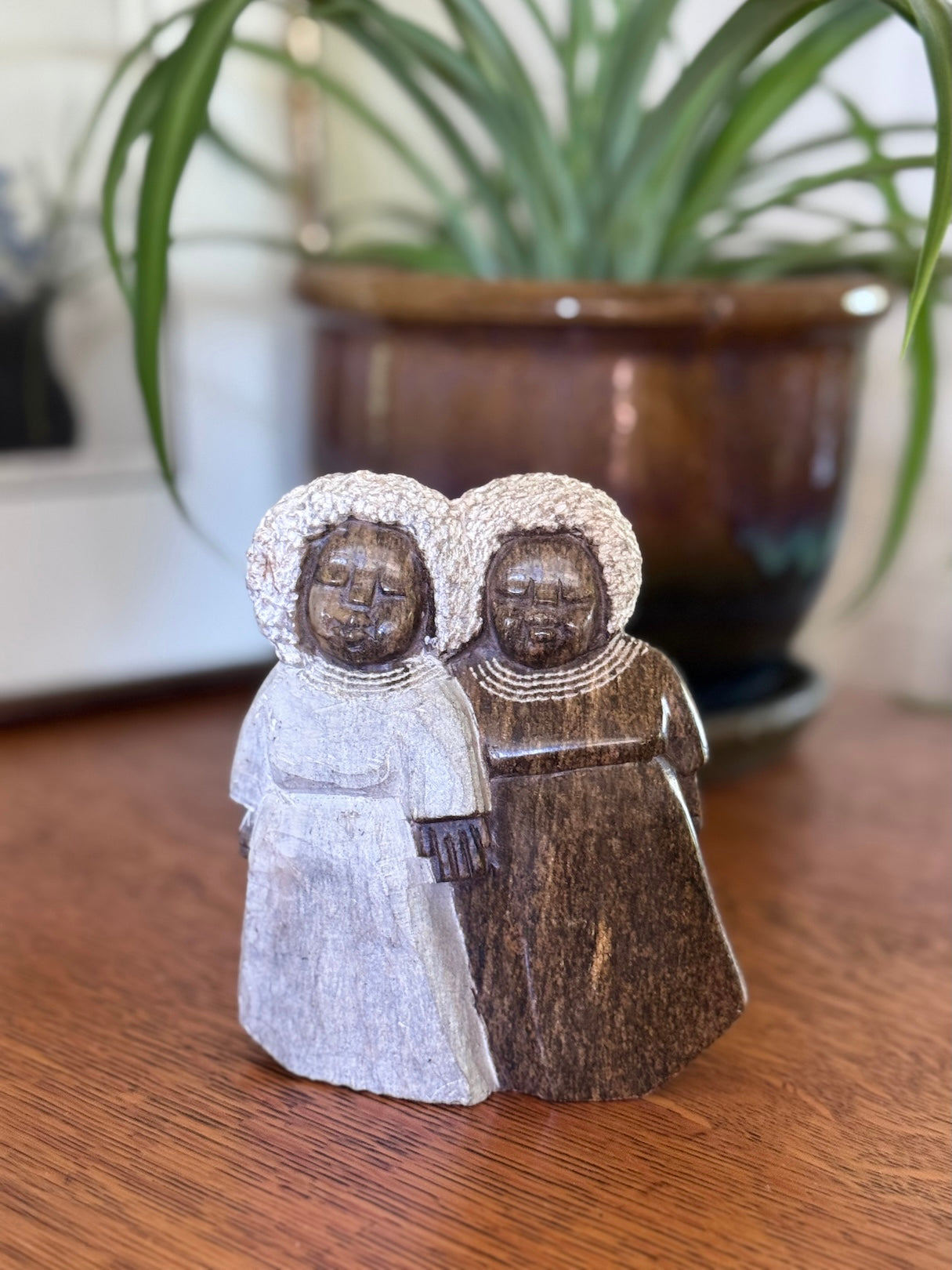 Kindred Spirits Stone Sculpture - One of a Kind