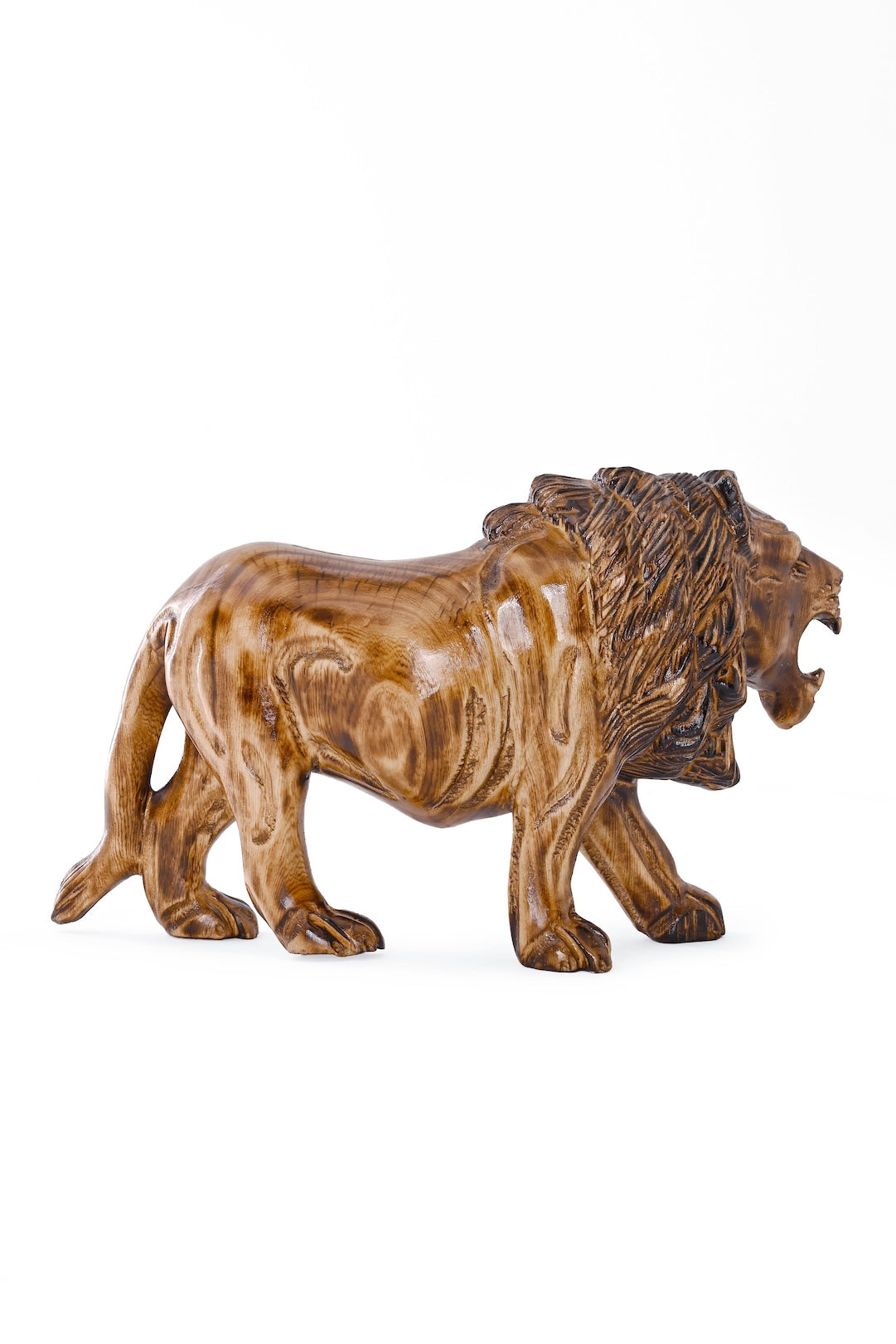 Jacaranda Lion Sculpture