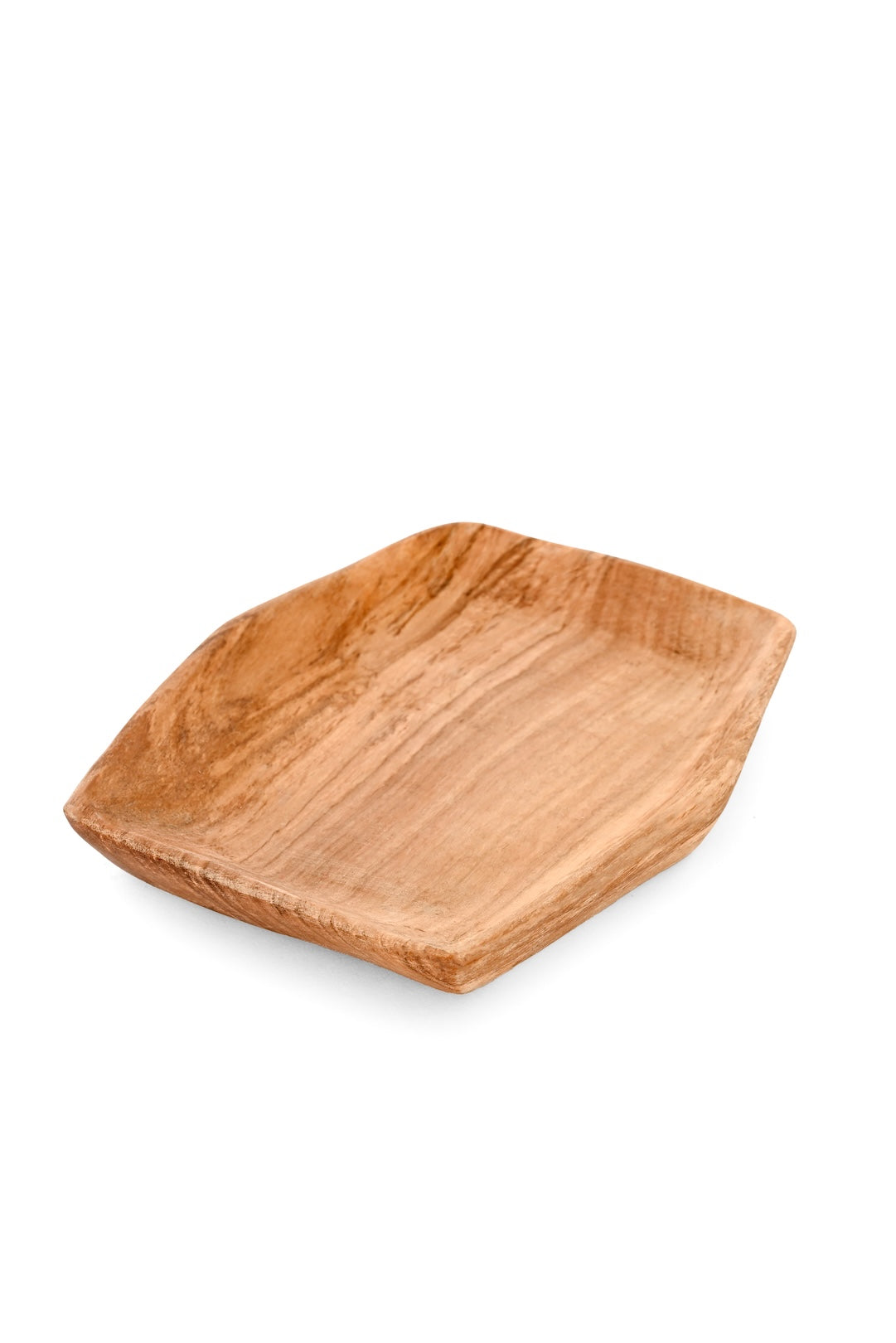 Wild Olive Wood Hexagonal Dish