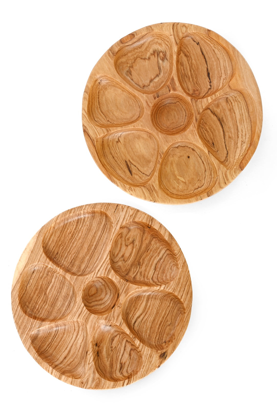 Wild Olive Wood Divided Tasting Platter