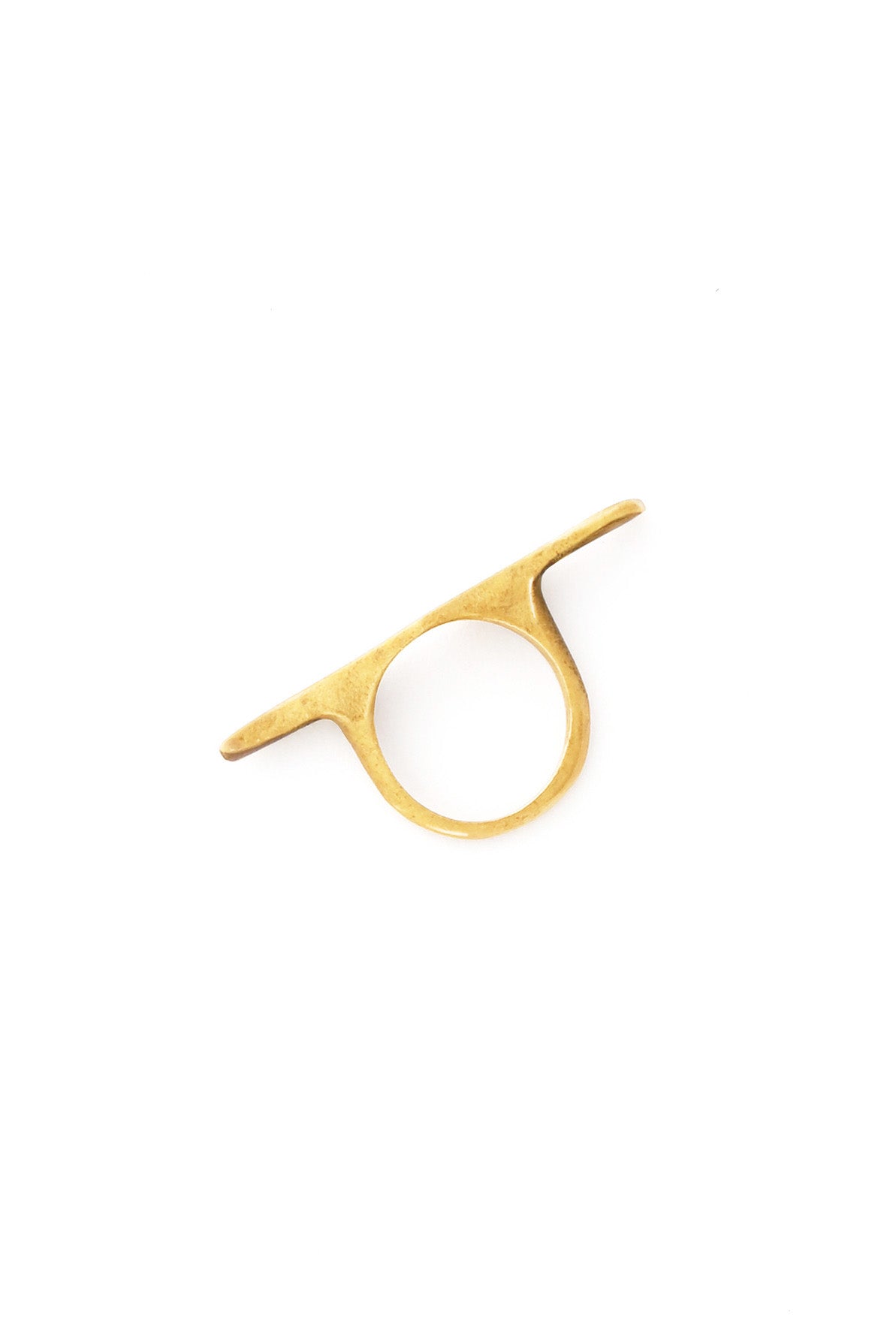 Kenyan Brass Wander Ring - Two Sizes